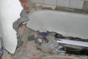 Демонтаж ванны в Павловске